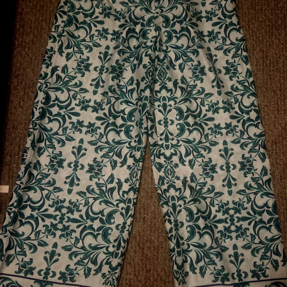 Floral Patterned Pants - Picture 1 of 4